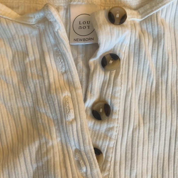 Lou Lou and Company cove ribbed knotted gown - Picture 2 of 10